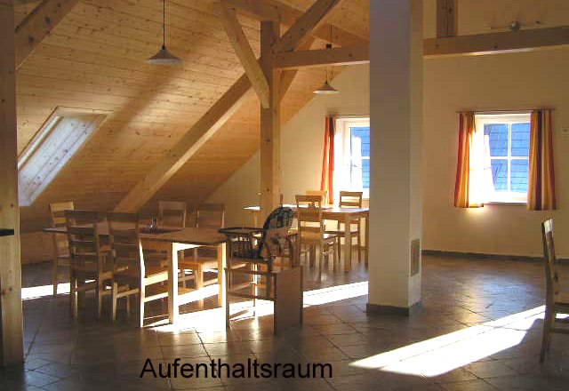 Aufenthaltsraum Ferienstadl Hammerau, &copy; zVg