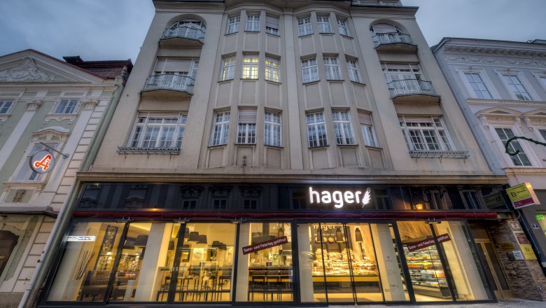 Hager bakery in Wiener Stra&szlig;e, &copy; B&auml;ckerei Hager