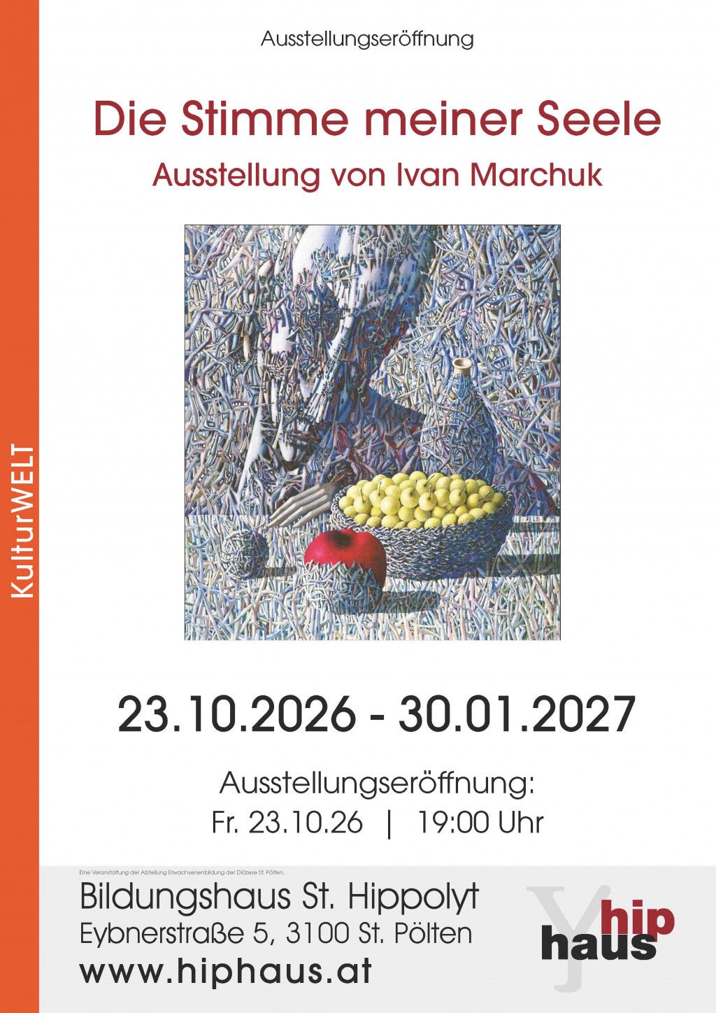 Ivan Marchuk Ausstellung „Die Stimme meiner Seele“