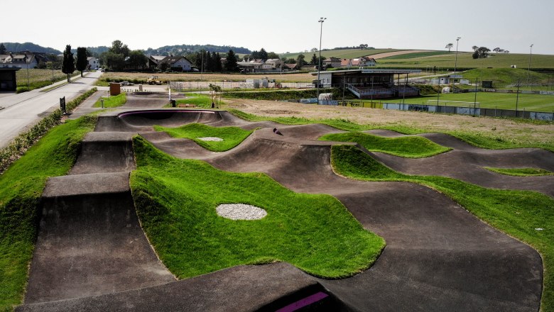 Pump track system, © Alliance ASE GmbH - www.pumpit.at