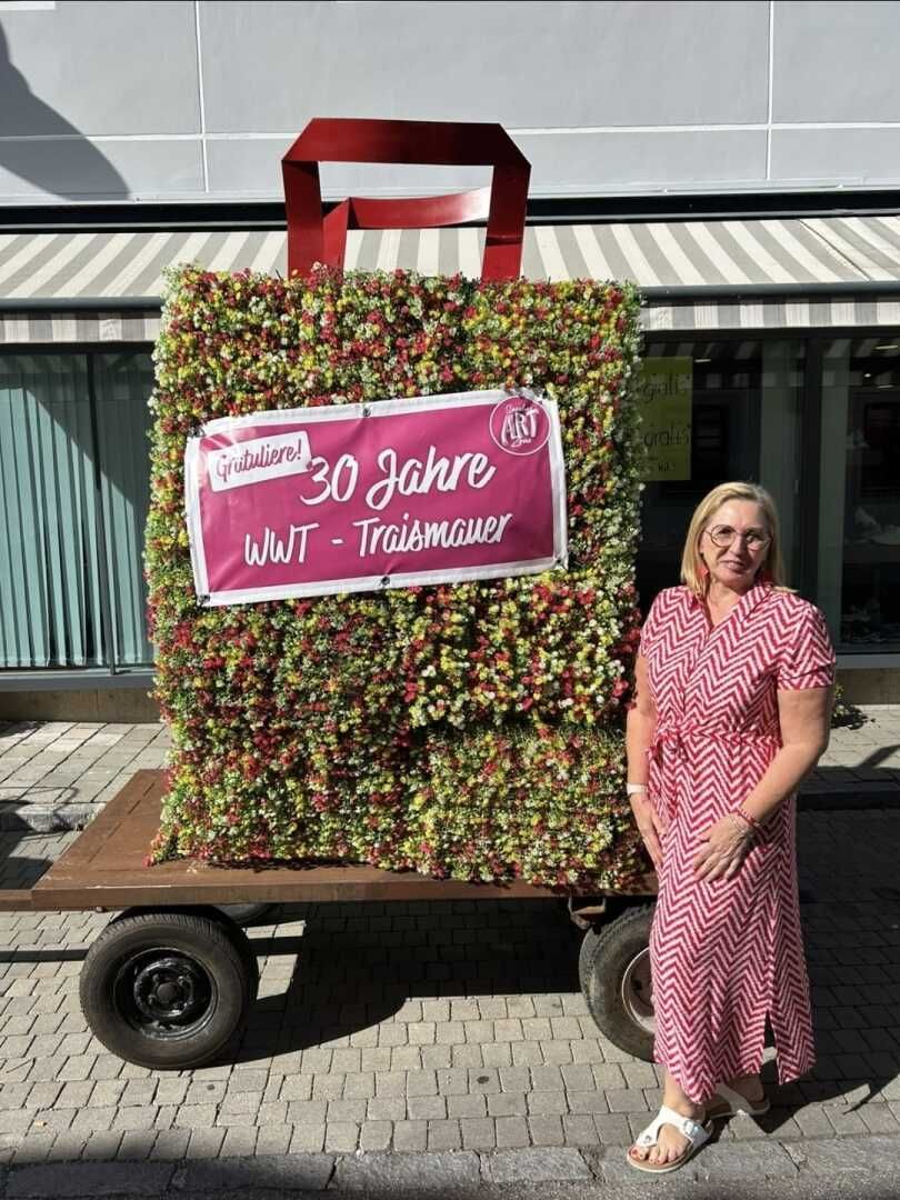 Obmann Stv. Daniela Faber freut sich auf den Jubiläumsabend!