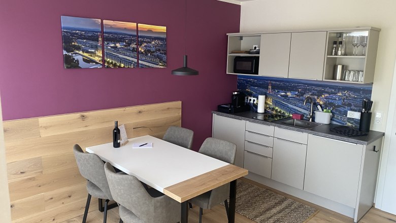 K&uuml;che, &copy; LIVERO Apartments