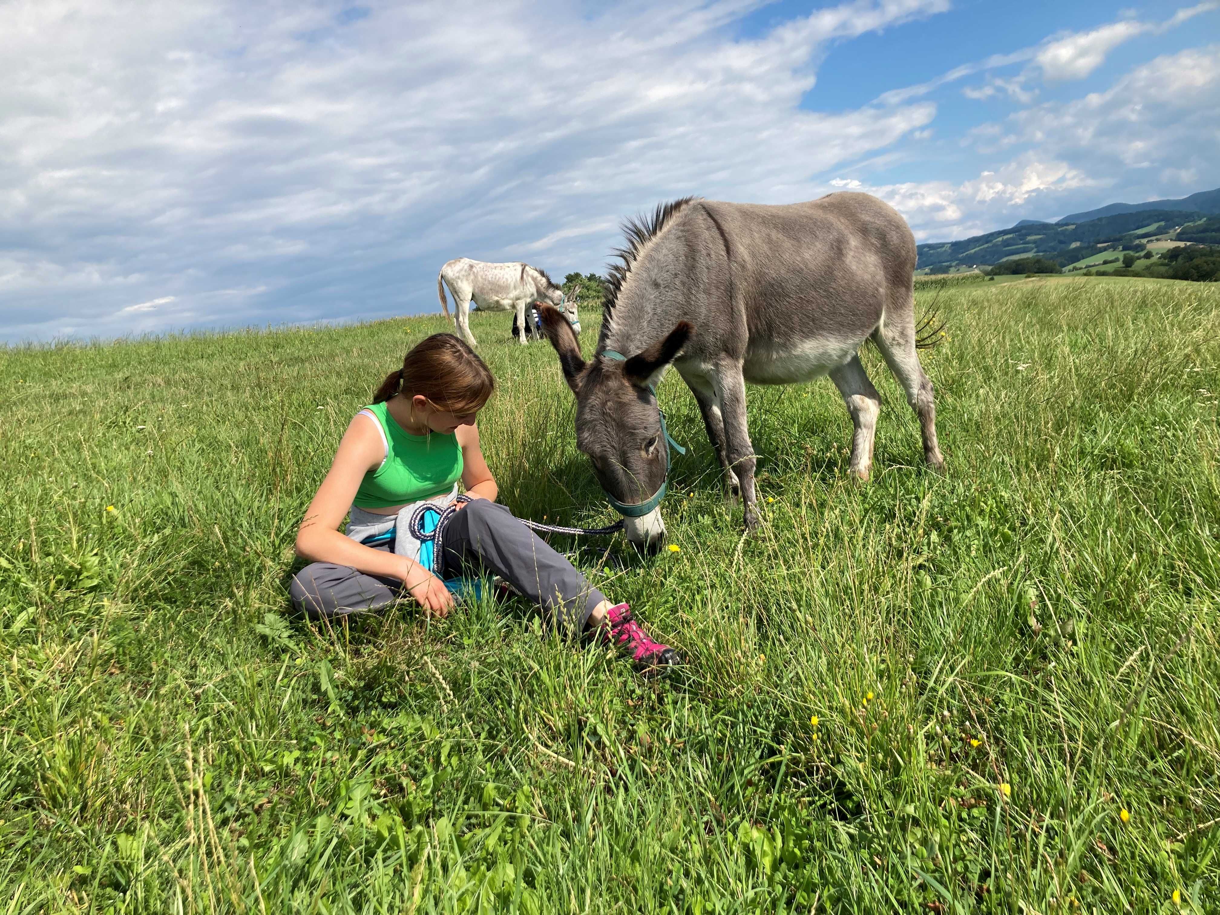 Eselwanderung am Esperanzahof