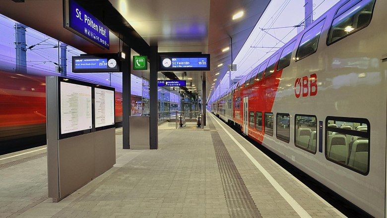 St. Pölten main station, © ÖBB, Robert Deopito