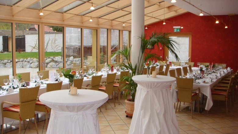 Conservatory Restaurant Kartausenkeller, © Hotel Kartause Gaming