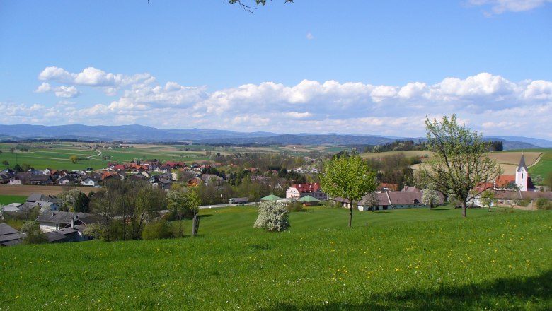 Blick auf Kirnberg, © Familie Weinbacher