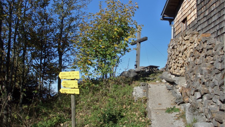 Gipfelkreuz am Hohenstein, © ÖAV St. Pölten