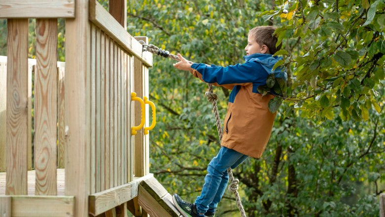 There's always something going on at the climbing tower, © Familie Grasberger