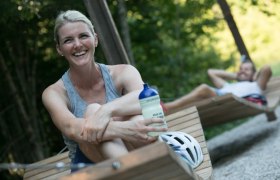 Rastplatz am Ybbstalradweg, &copy; Mostviertel