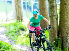 MTB_Singletrail_Lady, &copy; Mostviertel
