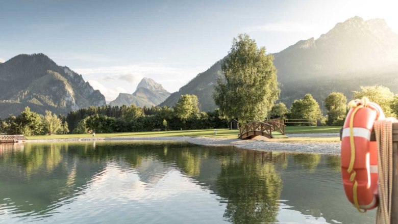 Badesee Landl, © Stefan Leitner - Nationalpark Gesäuse