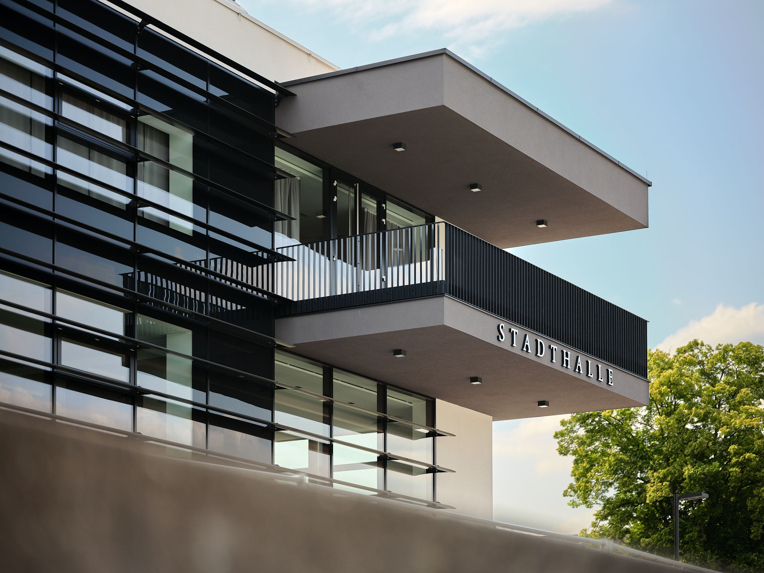 Stadthalle Ybbs Aussenansicht