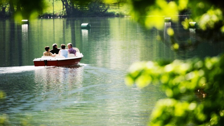 Eine Bootsfahrt am Erlaufsee, © weinfranz.at