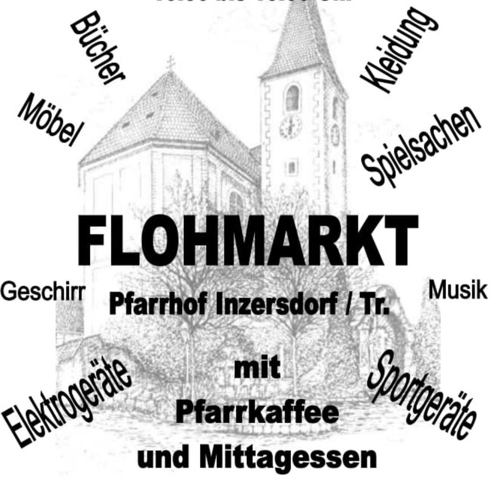 Übersicht Flohmarkt