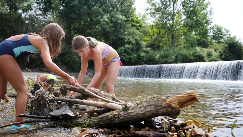 Spa&szlig; am Wasser, &copy; Weinfranz