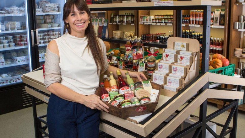 Regional delicacies in the farm store, © Wurzers Genuss- und Erlebnishof