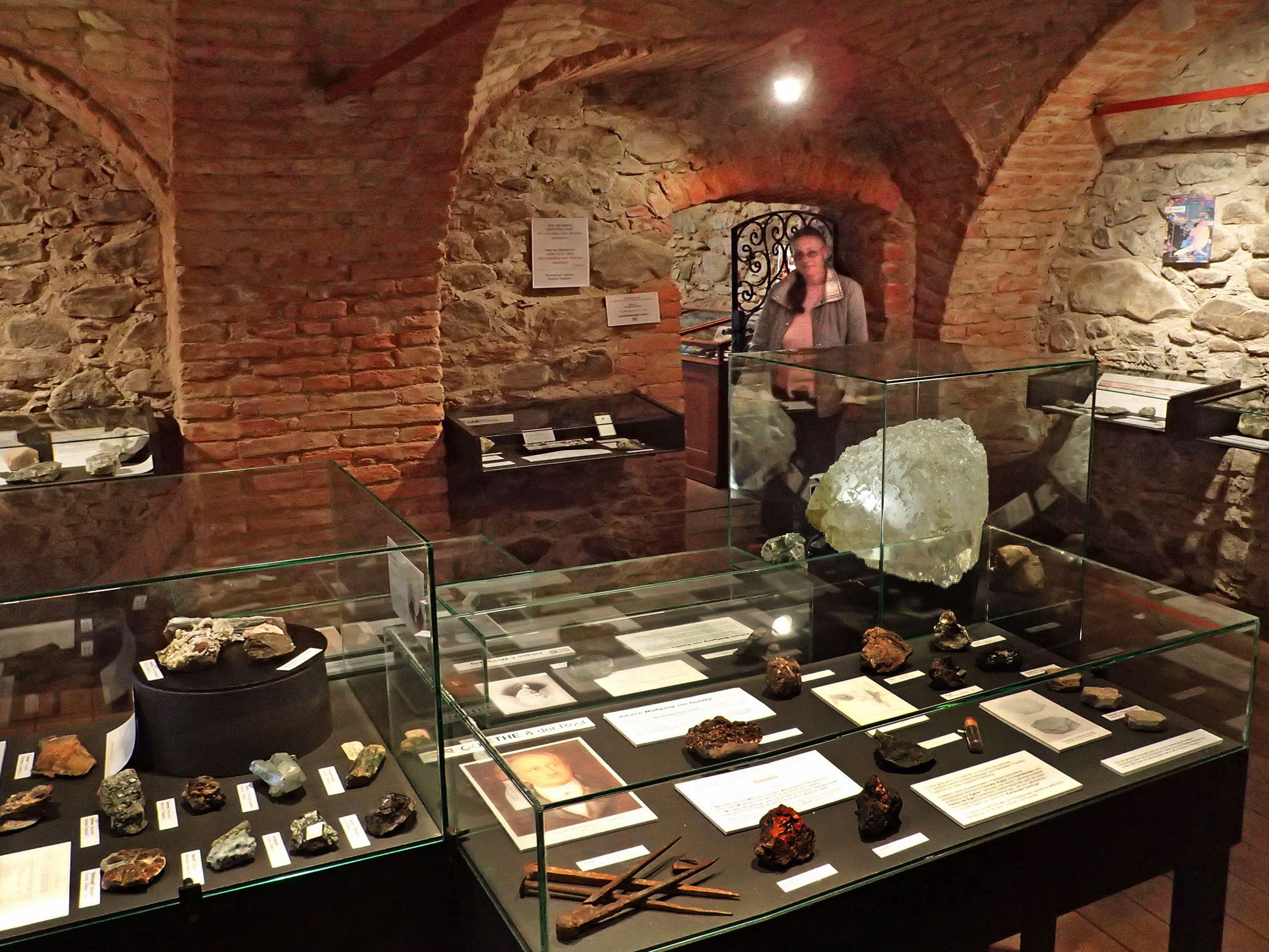 Mineraliensammlung im Steinstadel