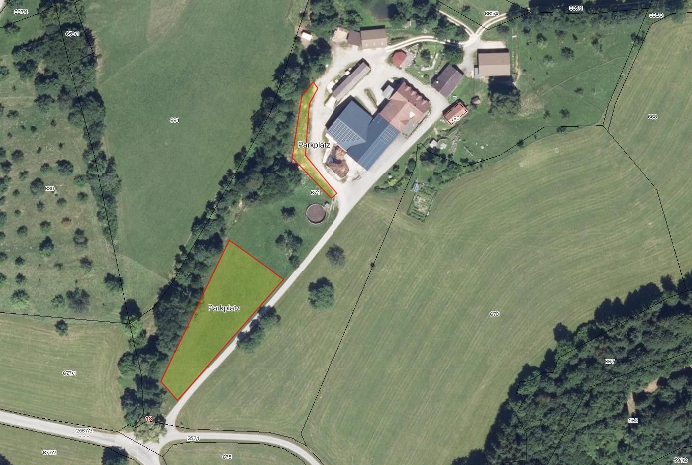Parken Einkehrhof Poggau