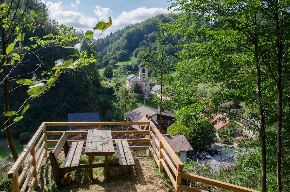 Panoramablick Runde