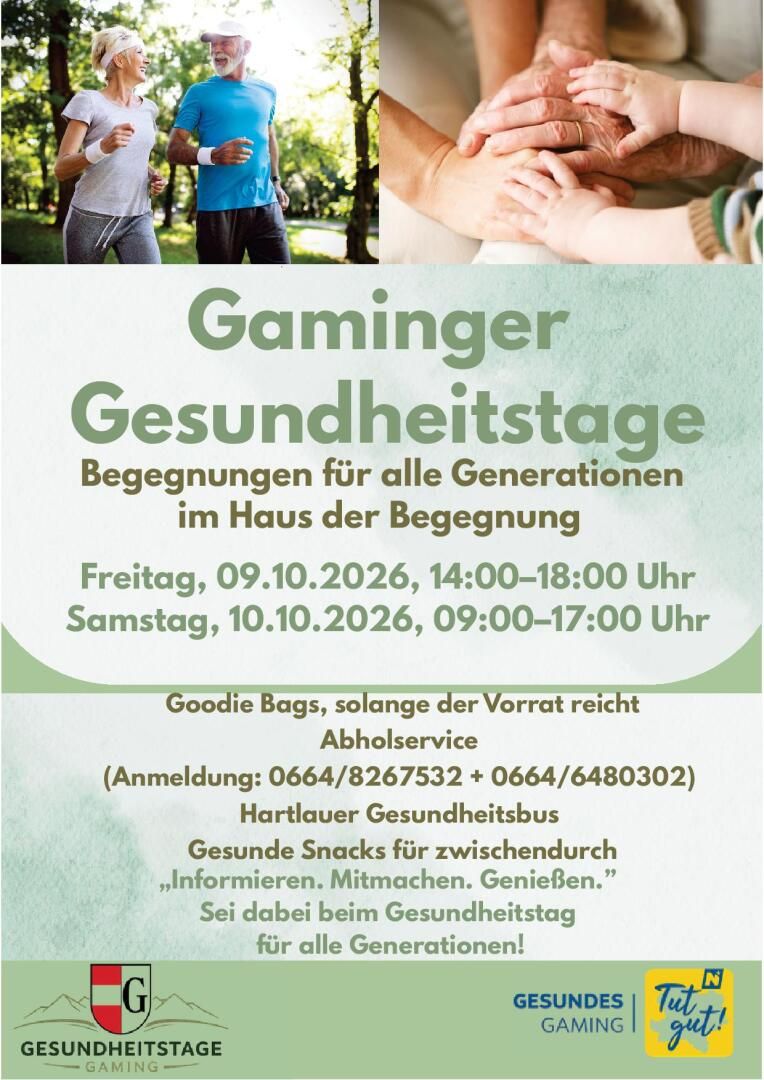 Gaminger Gesundheitstage