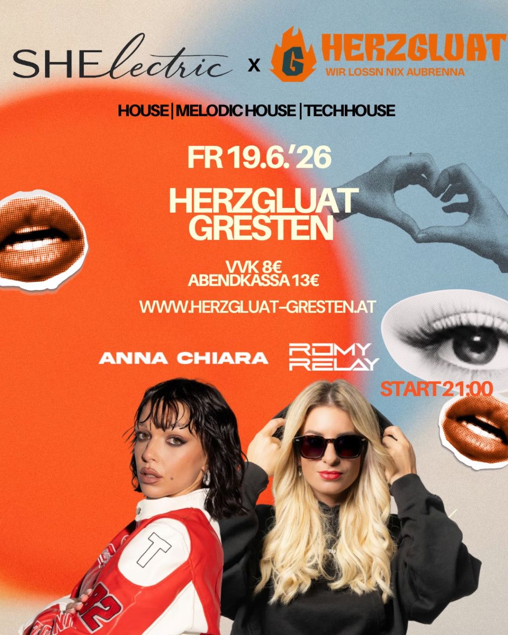 SHElectric mit Romy Relay & Anna Chiara
