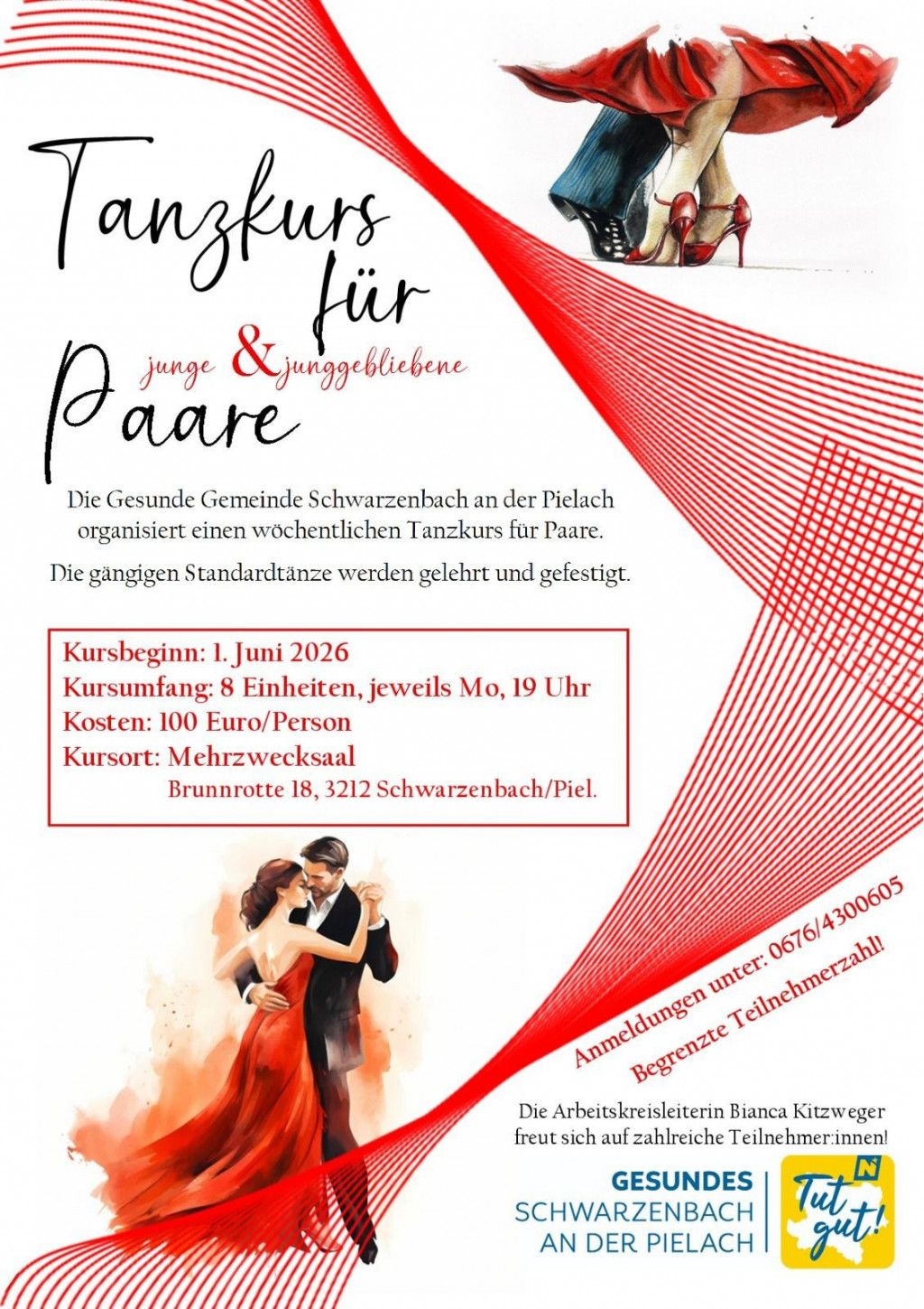 Tanzkurs für junge & junggebliebene Paare 