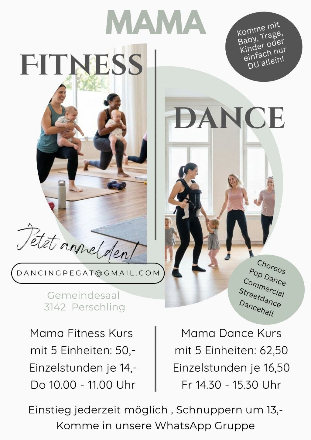 Mama Fitness und Dance 