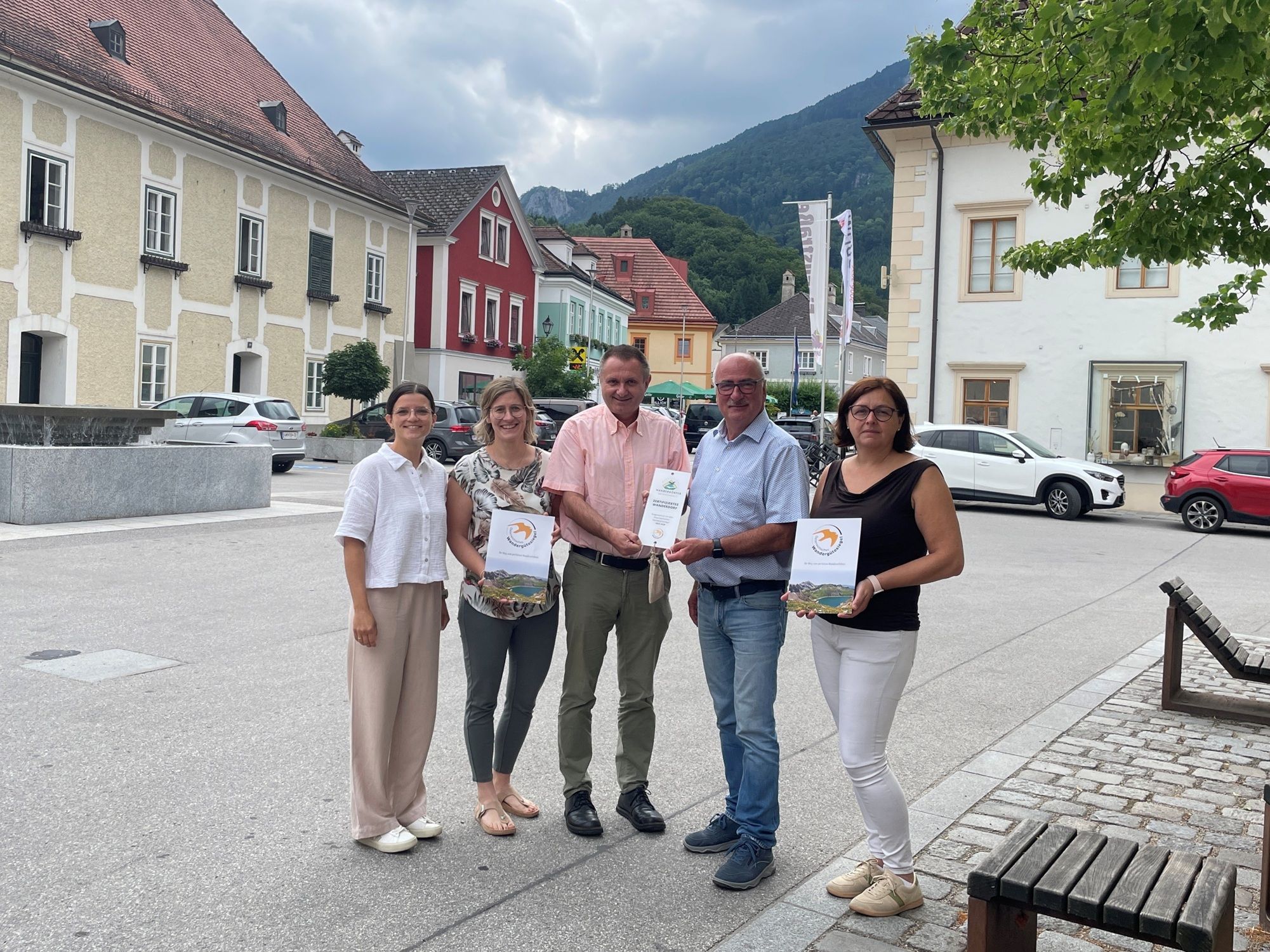 Zertifikatsübergabe in Ybbsitz