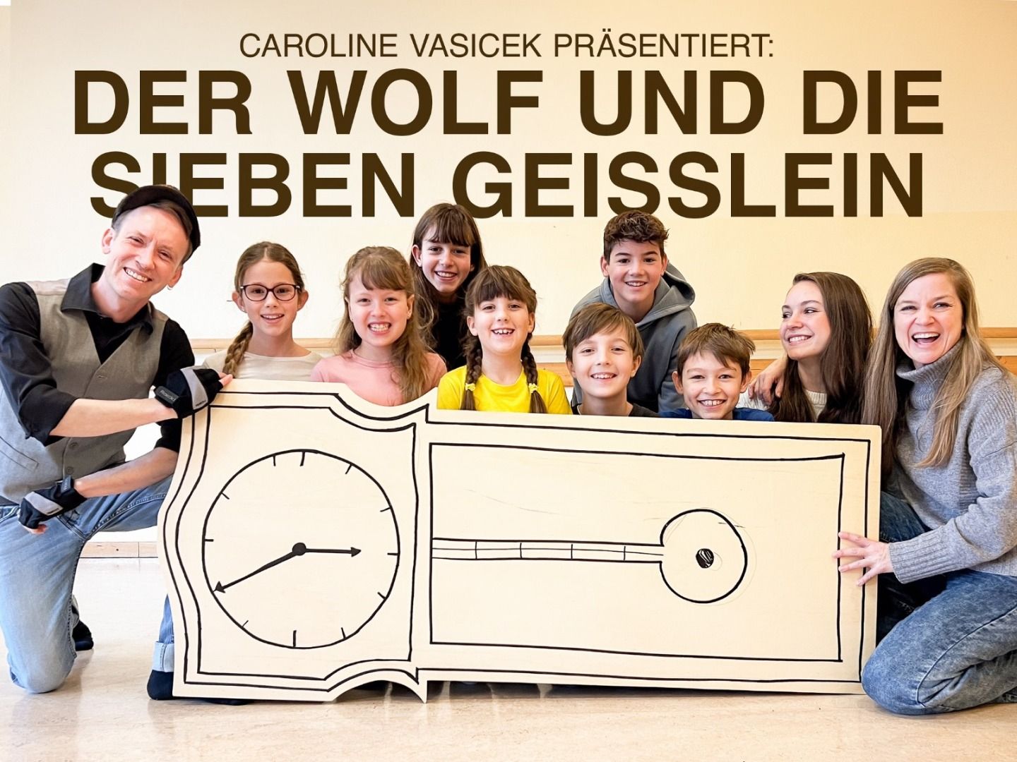 Kleinkunstbühne Zwentendorf | CAROLINE VASICEK - "Der Wolf und die sieben Geißlein""