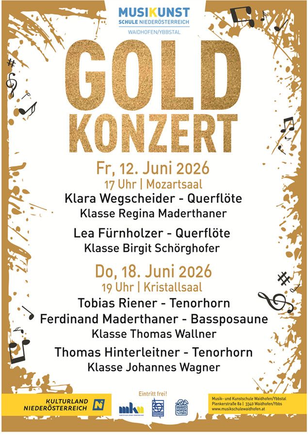 Goldkonzerte Juni 2026