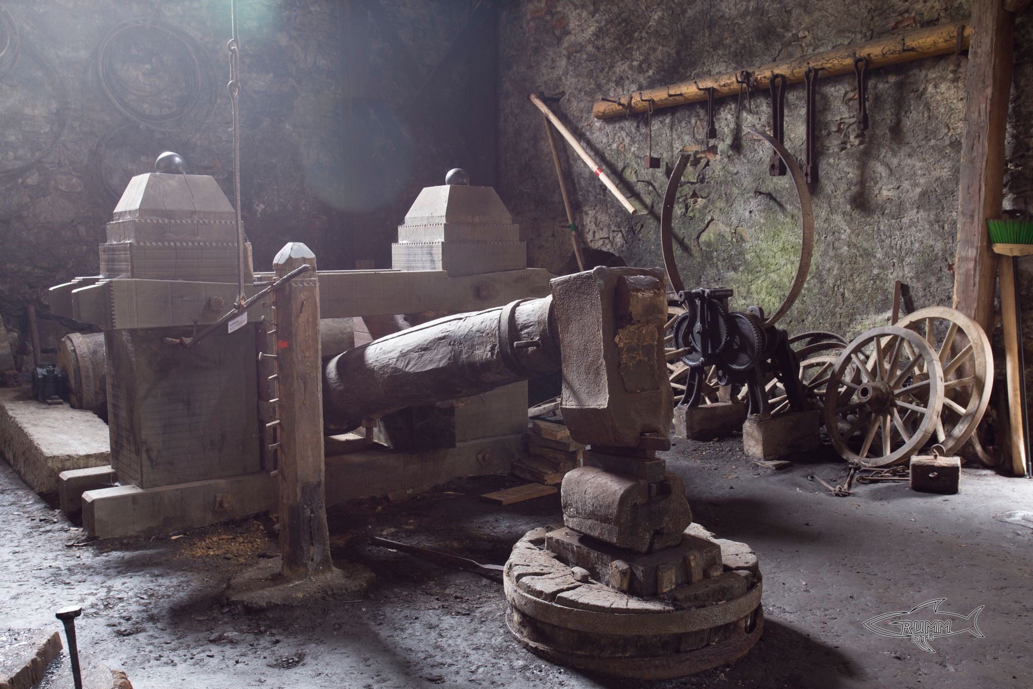 Hammerschmiede restauriert