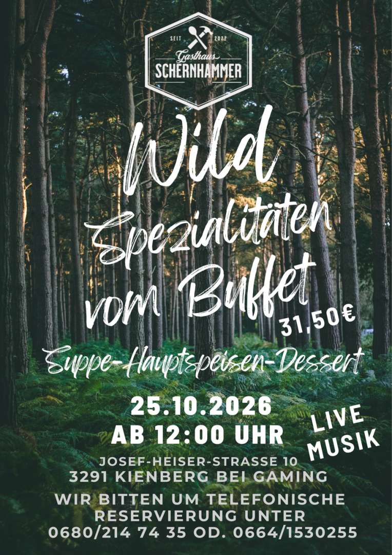 Am 25. Oktober 2026