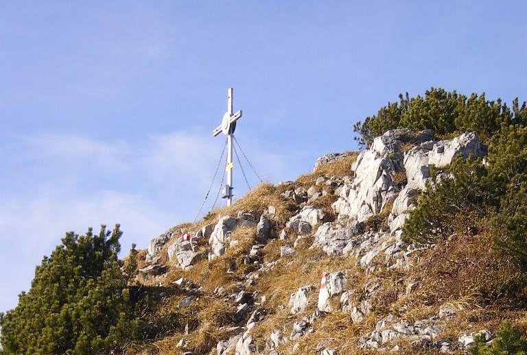 Gamsstein summit cross