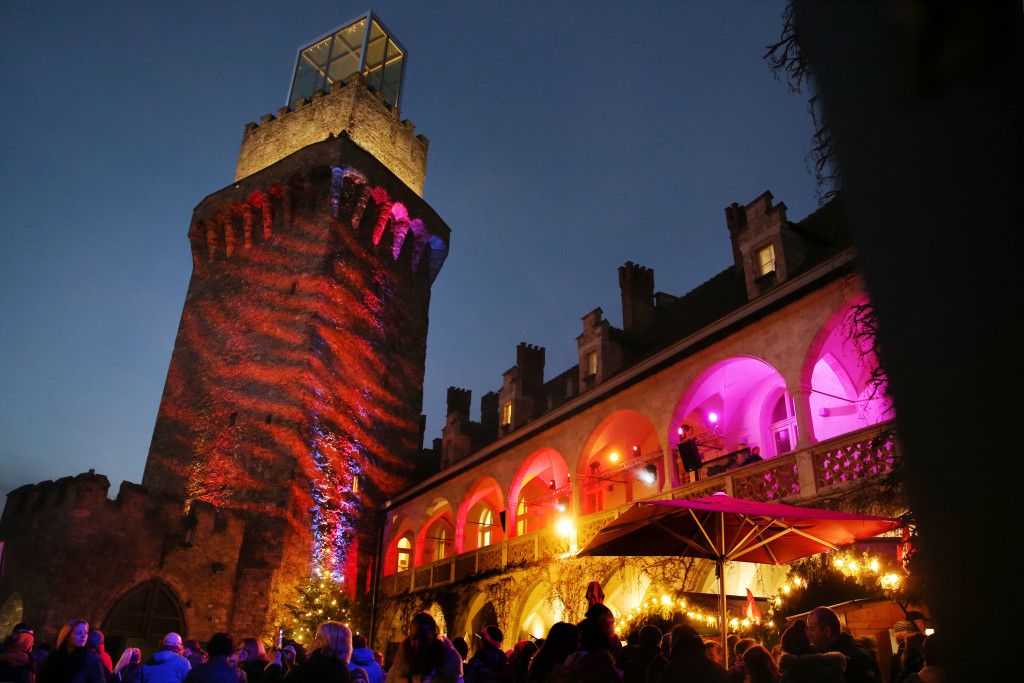 Flammende Lichterweihnacht