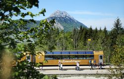 Die Mariazellerbahn verbindet Regionen
