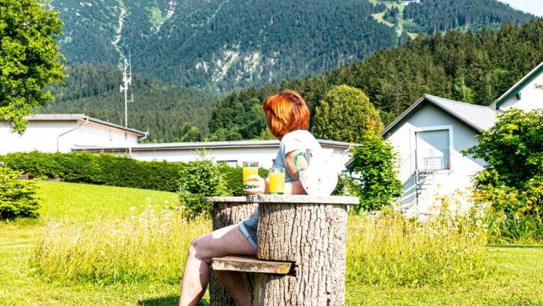 Garten mit &Ouml;tscherblick, &copy; Hanifoto.at HANI OTTLIK