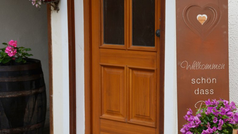 G&auml;steeingang, &copy; Landhof Lydia