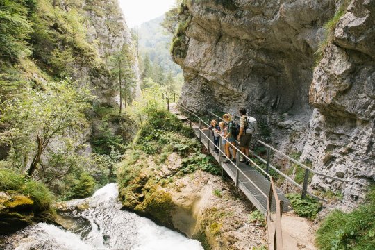 Trefflingfall - einer der imposantesten Wasserfälle im Naturpark, © Andreas Jakwerth