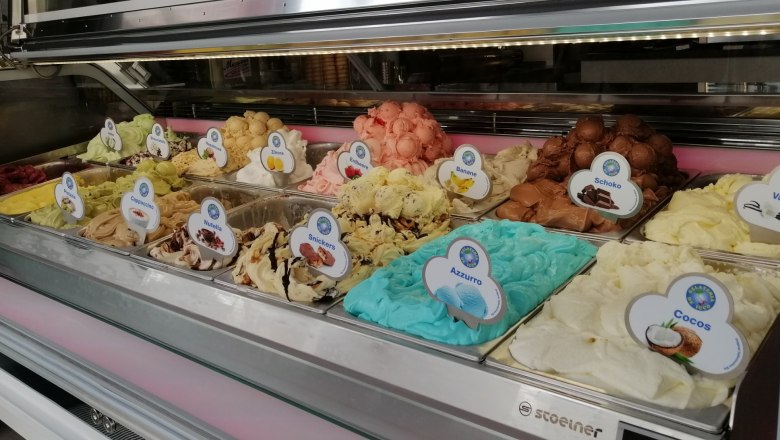 K&ouml;stliches Eis, &copy; Gelateria De Icco