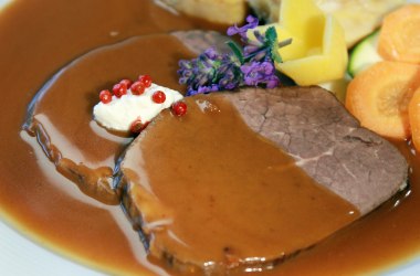 Mostbraten vom Jungrind, © Mostviertel Tourismus, weinfranz.at