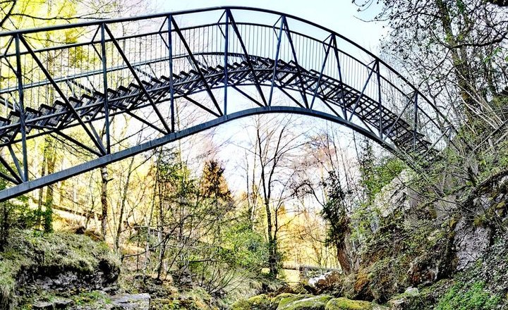 "Erlebnisbrücke", Schmiedemeile Ybbsitz, © Ybbstaler Alpen