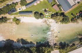 A bird's eye view of Hollenstein an der Ybbs lido