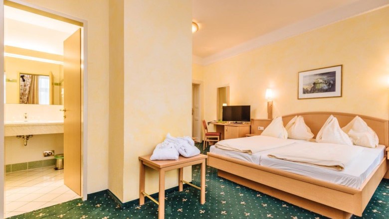 Pokoje v hotelu Drei Hasen, &copy; Rudy Dellinger