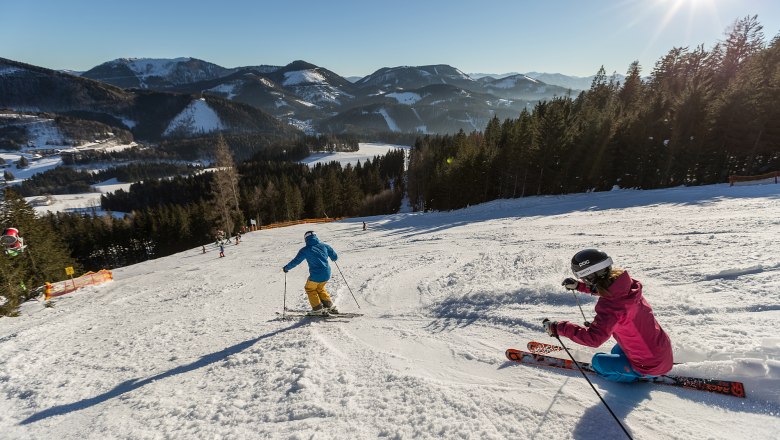 FIS-Strecke im Skigebiet Annaberg, © Martin Fülöp