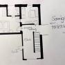 Sketch floor plan sunny vacation apartment, © Grasberger