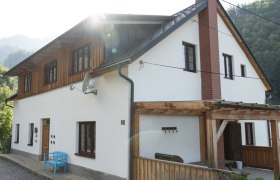 Haus der Hoamat Legenden außen, © Lisa Kniewasser