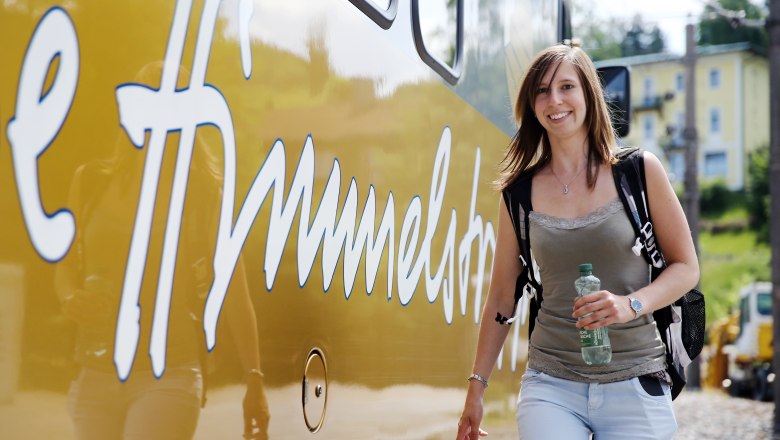 Bequeme Anreise mit der Mariazellerbahn, © weinfranz.at