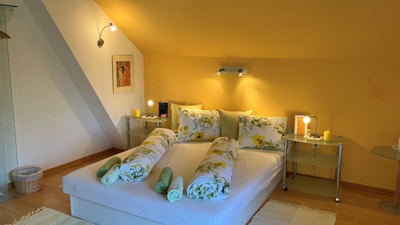 Bedroom upper floor, &copy; Familie Schlager