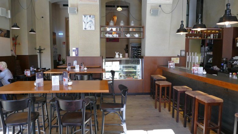 Café in Palais Wellenstein, © Marketing St.Pölten GmbH