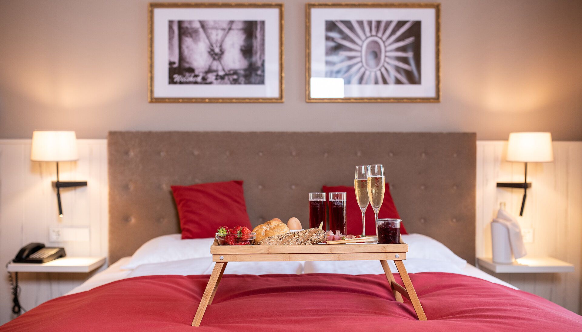 Frühstück im Zimmer